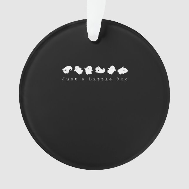 Einfach Little Boo Kreativer Gelegenheitslook Ornament (Vorderseite)