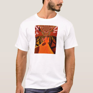 Einfach lustig Giraffenbild T-Shirt