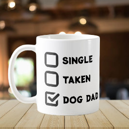 Einfach lustiger Checkbox-Single, genommen, Dog Pa Kaffeetasse