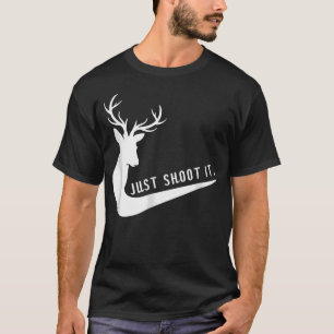 Einfach Lustiger Hirschjagd-Weihnachten - Jäger T-Shirt