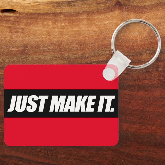 einfach machen schlüsselanhänger (Vorderseite)