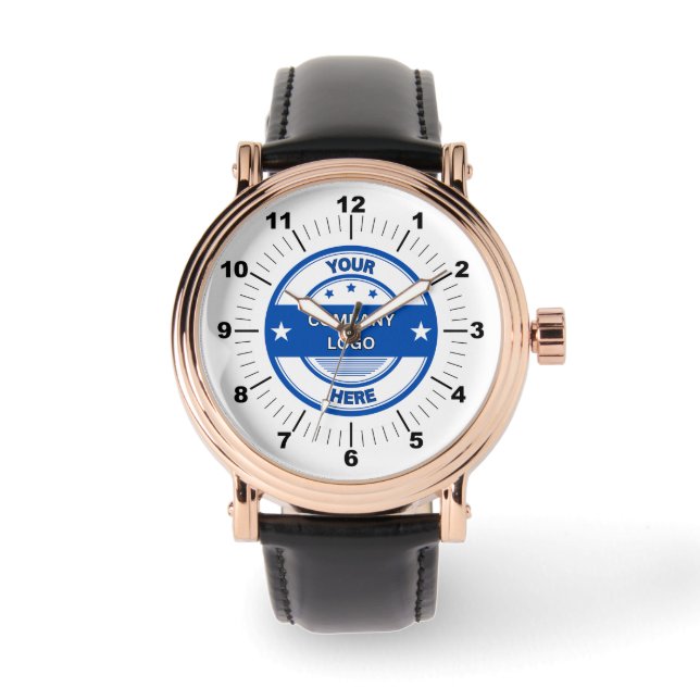 EINFACH! Männerüberwachung - Personalisierte Rose  Armbanduhr (Vorderseite)
