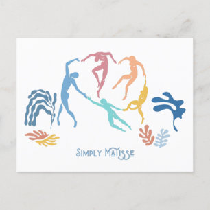 Einfach Matisse - Tanz Postkarte