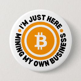 EINFACH MEIN EIGENES BUSINESS-Fun-Bitcoin Button