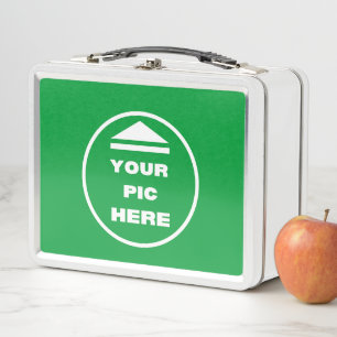 EINFACH! Metall-Lunchbox - Weiß - Benutzerdefinier Metall Brotdose