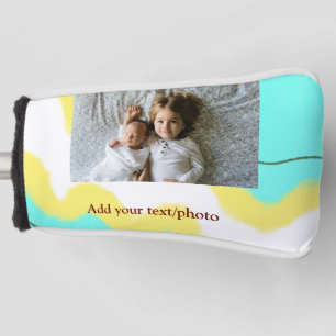 einfach minimal ADD YOUR PHOTO TEXT WEIHNACHTEN ge Golf Headcover