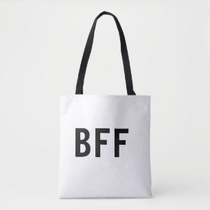 Einfach minimal BFF beste Freunde Familie eigener Tasche