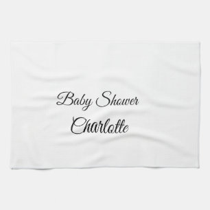 EINFACH MINIMAL.CUTIE NAME HINZUFÜGEN BABY Baby Sh Geschirrtuch