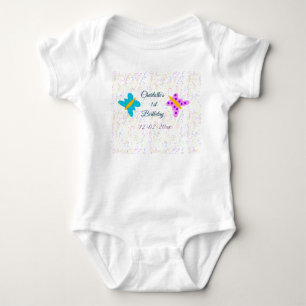 EINFACH MINIMAL.CUTIE NAME HINZUFÜGEN BABY herzlic Strampler