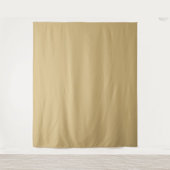 einfach minimal festes orange grau Boho Wandteppich (Vorderseite)