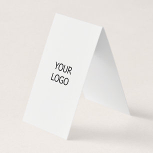 EINFACH MINIMAL FÜGEN SIE IHREN LOGO CUSTOM TEXT VISITENKARTEN