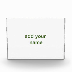 Einfach minimal grün füge deinen Text Namen Foto h