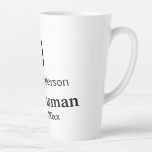 Einfach MINIMAL Ihren Namen benutzerdefinierten Tr Milchtasse