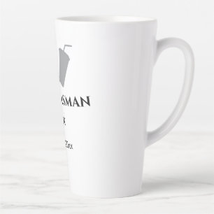 Einfach MINIMAL Ihren Namen benutzerdefinierten Tr Milchtasse
