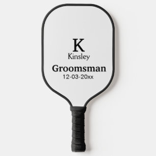 Einfach MINIMAL Ihren Namen benutzerdefinierten Tr Pickleball Schläger