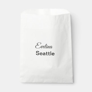 Einfach minimal Ihren Namen Text Platz city custo Geschenktütchen