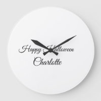 EINFACH MINIMAL.SÜß NAME BABY frohes Halloween