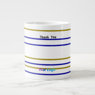 Einfach minimalelegant Dank eleganter, individuell Jumbo-Tasse