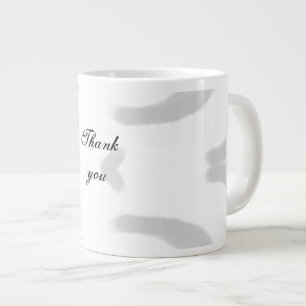 Einfach minimalelegant Dank eleganter, individuell Jumbo-Tasse