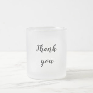 Einfach minimalelegant Dank eleganter, individuell Mattglastasse