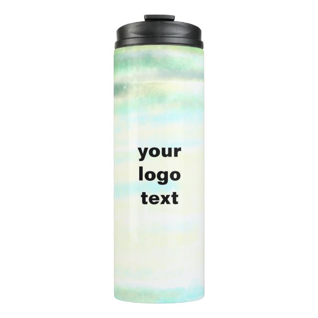 Einfach minimalelegant Dank eleganter, individuell Thermosbecher (Vorderseite)