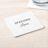 Einfach minimaler Zusatz Name Braut Geschenk Jahr