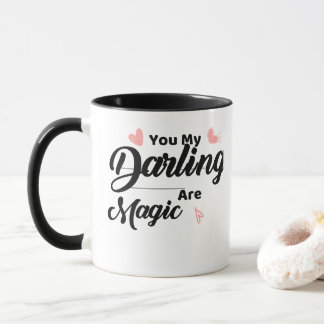 Einfach Minimalistisch, dass du mein Schatz magisc Tasse