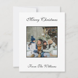Einfach Minimalistisch ein Foto frohe Weihnachten