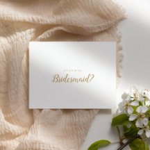 Einfach Minimalistisch|Gold werden Sie meine Bride