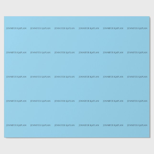 Einfach Minimalistisch Professionell Modern Geschenkpapier (Flach)
