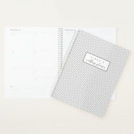 Einfach Minimalistische Wedding Black ID523 Planer