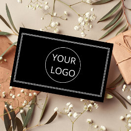 Einfach Minimalistischer QR-Code Visitenkarte