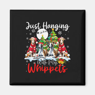 Einfach mit meinen Hippets Weihnachten Drei Weihna Magnet