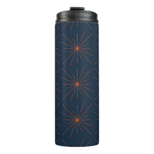 Einfach, modern, cool, trendig abstrakt thermosbecher