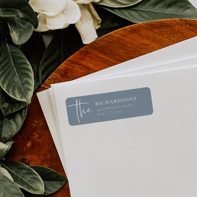 Einfach modern und Minimalistisch | Dusty Blue (Von Creator hochgeladen)