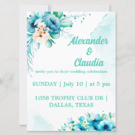 Einfach modern und Minimalistisch | Einladung zur 