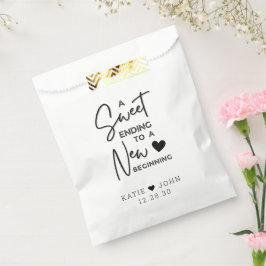 Einfach modern und süß - ein neuer Anfang Geschenktütchen