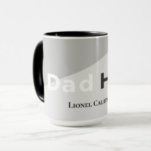 Einfach Moderne Saubere Minimalistische Dad-Held G Tasse