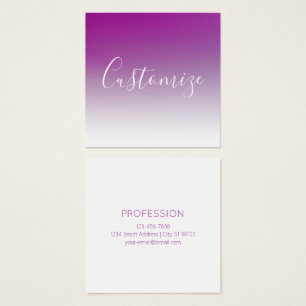 Einfach moderner Minimalismus Lila Ombre Gradient