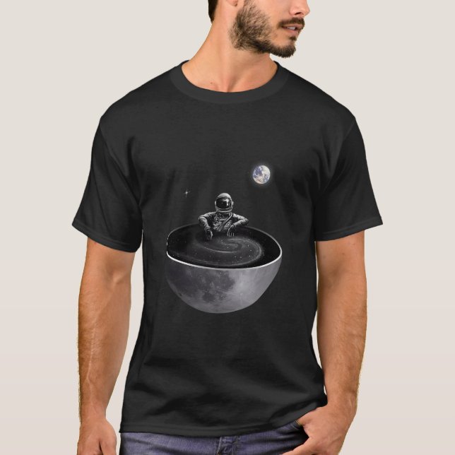 Einfach - Mond Version T-Shirt (Vorderseite)