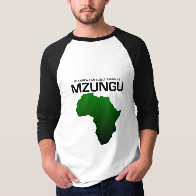 einfach mzungu T-Shirt (Vorderseite)