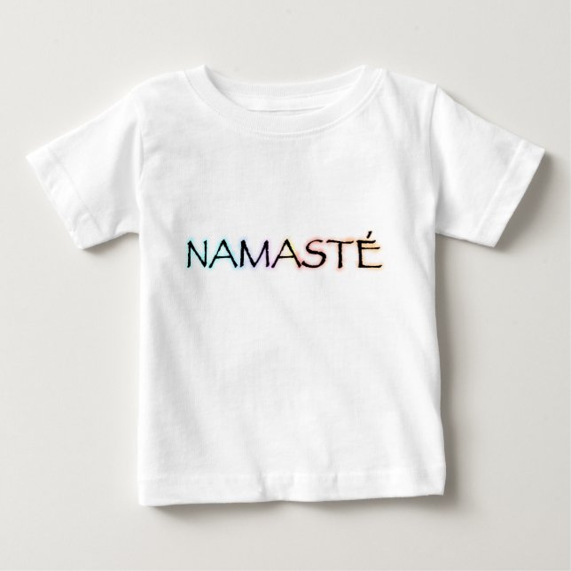 Einfach Namaste Baby T-shirt (Vorderseite)
