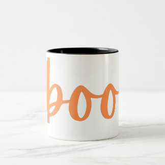 Einfach Niedlich Spooky Halloween White Boom Zweifarbige Tasse