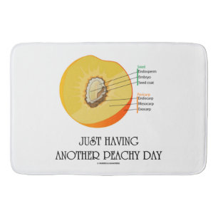 Einfach noch eine Peachy Day Peach Anatomie Badematte