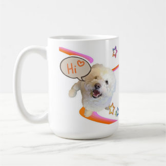 Einfach nur "Hallo" sagen Kaffeetasse