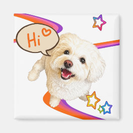 Einfach nur "Hallo" sagen Magnet