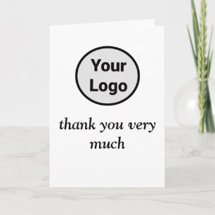 Einfach nur Ihren Logo-Textnamen hinzufügen Karte