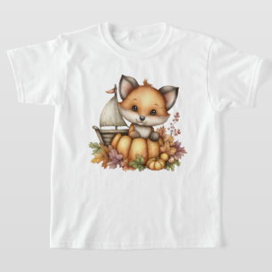 Einfach nur rumhängen, Kürbisse & Füchse T-Shirt