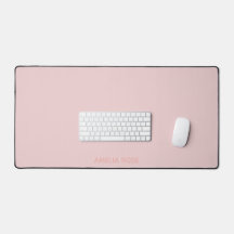 Einfach Personalisiertes Quarz Rosa auf Rosa