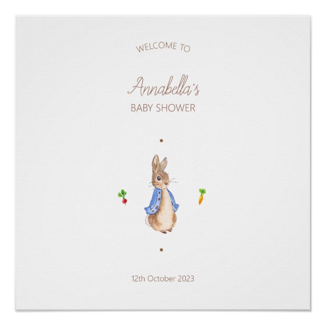 Einfach Peter der Rabbit Poster (Vorderseite)